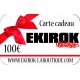 Carte Cadeau 100€