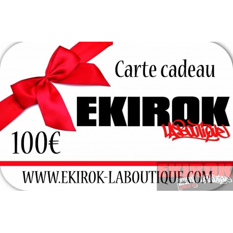 Carte Cadeau 100€