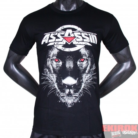 T-shirt Assassin logo cracké