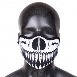 Masque MSK TEETH POINTU NÉOPRENE Grey