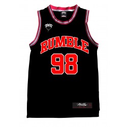 Maillot Basket Rumble Black - Red