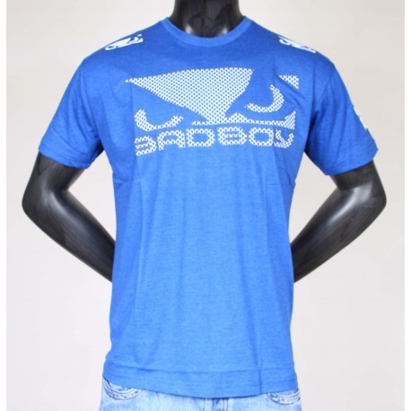 Tee Shirt Bad Boy Logo Bleu